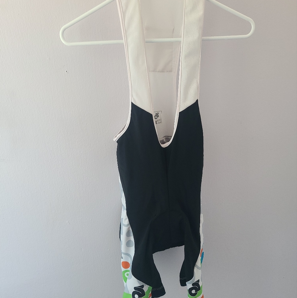 Champion System Women's Cycling Bib Shorts Padded Spandex Polyester Bib SMALL